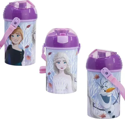 Produktbild von Disney Die Eiskönigin Elsa Anna Olaf Kinder Trinkflasche Flasche 450 ml