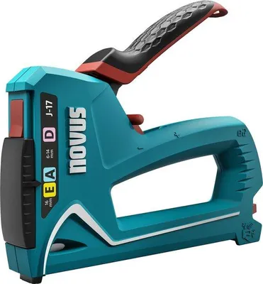 Obrázek produktu pro novus 030-0474 novus Handtacker J-17 türkis, weiß
