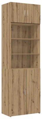 Obrázek produktu pro Skříň s policemi, Imitace "Řemeslná dubová", rozměry 70 x 42,5 x 225 cm