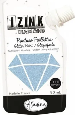 Imagen del producto de Tinte IZINK Diamond, color diamante: azul pastel, 80 ml