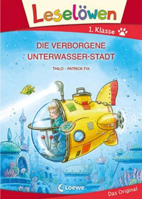 Obrázok produktu pre Leselöwen 1. Klasse - Die verborgene Unterwasser-Stadt (Großbuchstabenausgabe)