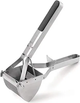 Produktbild von Kartoffelpresse aus hochwertigem 18/10 Edelstahl, Silber12,5 * 10,5 * 33 cm, Steel