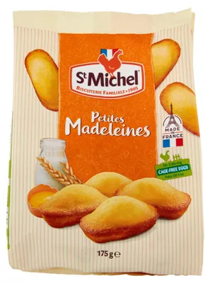 Zdjęcie produktu dla Ciasteczka mleczne Mini Madeleines 175g - St Michel