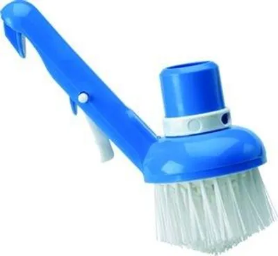 Produktbild von Gre 40806, Hand-Poolbürste, Blau, Weiß, 200 g, Loses Paket, 480 mm, 210 mm