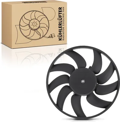 Obrázok produktu pre Frankberg 1x ventilátor chladenia motora bez rámu chladiča Audi A4 8K B8 A5 8T A6 A7 Q5