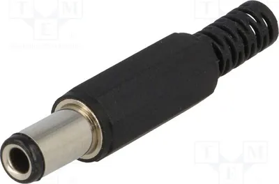 Obrázok produktu pre 5 kusov konektorov 6,3 mm, 10 mm, samica, pre napájanie DC, 6,3/3,1 mm