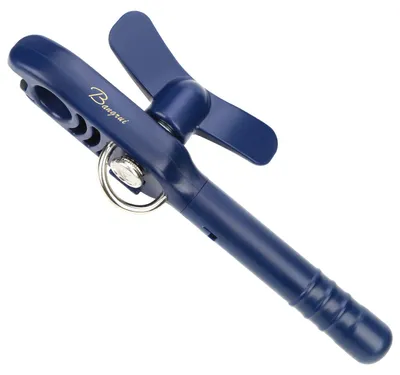 4-in-1 Sicherheits-Dosenöffner mit Korkenzieher, blau