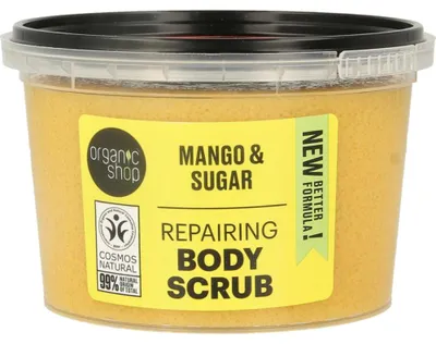 Productafbeelding van Organic Shop Body scrub kenyan mango (250 ml)
