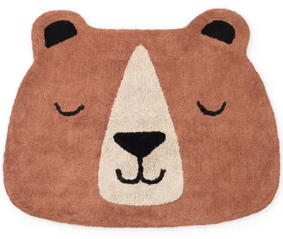 Produktbild von Hanse Home Waschbarer Kinderteppich Benni, Braun, rutschfest, Spielteppich