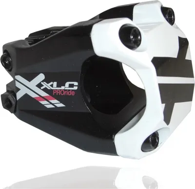 Produktbild von XLC Pro Ride Ahead-Vorbau ST-F02 Alu schwarz/weiß 15° 1 1/8\" Ø 31,8mm 40mm...