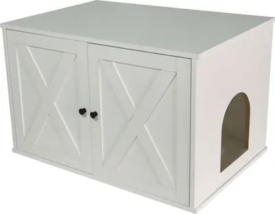 Produktbild von Katzenstreuschrank mit Seiteneingang und Trennwand