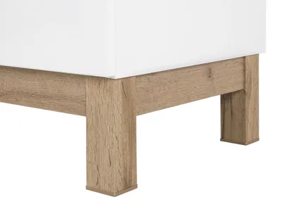 Produktbild von Waschtisch Waschbecken Waschtische Badmöbel Unterschrank + Waschbecken Hochglanz