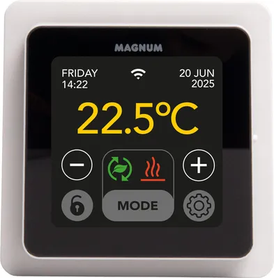 Produktbild von MRC WiFi Smart Thermostat/ Raumregler mit Bodenfühler für Fußbodenheizung, Elektro-Heizung, Konvektor, Tuya Smart App