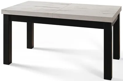 Immagine prodotto di Tavolo Rettangolare per Sala da Pranzo Classico, Allungabile, Dimensioni: 120-160 cm, Marmur
