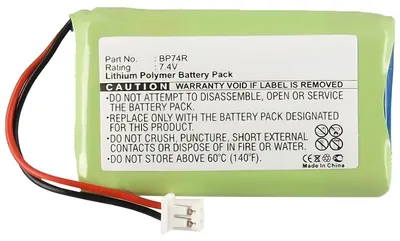 Image de subtel Batterie compatible avec Dogtra 2300NCP, 2300RX, AE562438P6H, BP74R