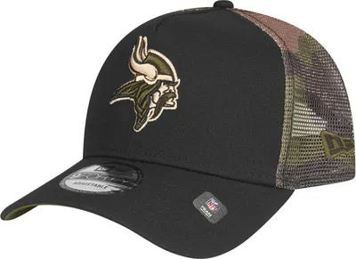 Obrázok produktu pre New Era Snapback Trucker Cap - Minnesota Vikings wood camo
