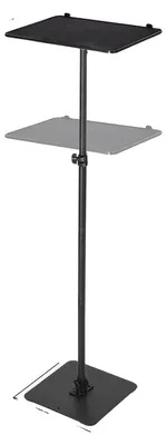 Obrázok produktu pre Stojan na projektor, 360° horizontálne otáčanie, nastaviteľná výška, 18.7lbs