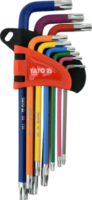 Imagen del producto de Juego de llaves Torx Tr T10-t50 9 piezas