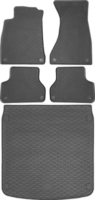 Image de RIGUM 402001 Coffre + tapis de sol GEYER 903/4C – Audi A4 B9 Avant Break 11.2015 (également pour les modèles avec barres de toit) AV2 Espace pour les pieds à l'avant et à l'arrière – MONTABLE