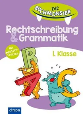 Produktbild von Die Buchmonster Rechtschreibung & Grammatik, 1. Klasse