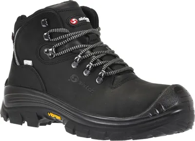 Produktbild von Sixton Sicherheits Stiefel STELVIO Outdry S3 CI WR HRO SRC nach EN ISO 20345:2011, wintergefüttert und wasserdicht schwarz Größe 48