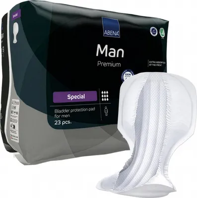 Produktbild von Abena Einlage Man Special Premium Maße: 73x37 cm, einmaliger Gebrauch, Inhalt 23 Stück  Größe