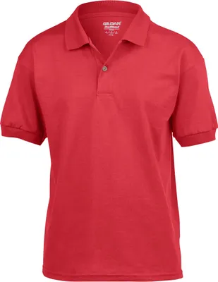 Produktbild von Gildan DryBlend Kinder Polo-Shirt BC1422 (L) (Rot)