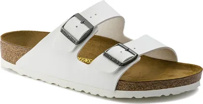 Produktbild von Birkenstock Klassische Pantoletten Arizona BF White Damen 31353437313435 Weiß 40 EU