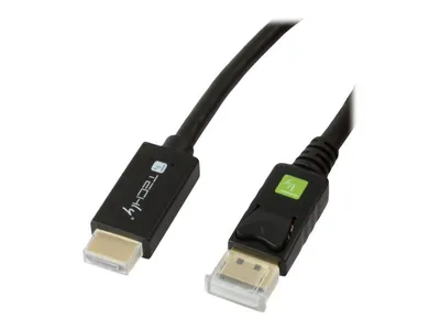 Obrázok produktu pre Adaptérový kábel Techly - DisplayPort samec na HDMI samec