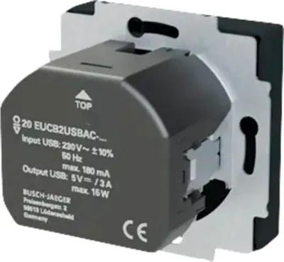 Produktbild von BJ SCHUKO -/USB-A+C 20 EUCB2USBAC-885 Steckdose