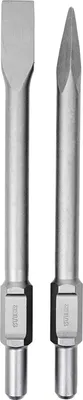 Produktbild von STIER SDS-HEX Flachmeißel Spitzmeißel Set, 410 mm, für Abbruchhammer, vielseitig einsetzbar, guter Materialabtrag