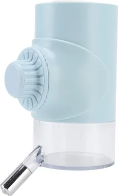 Image de Fontaine à eau pour animaux domestiques, bouilloire automatique portable suspendue pour chats et chiens, bleu, 500 ml