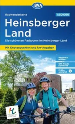 Produktbild von BVA Radwanderkarte Heinsberger Land mit Knotenpunkten 1:50.000