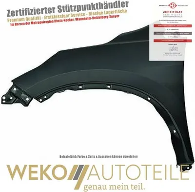 Produktbild von Kotflügel links DIEDERICHS 5285807 für HONDA