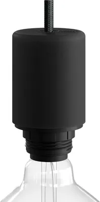 Immagine prodotto di EIVA ELEGANT, kit portalampada outdoor per paralume E27 in silicone - il primo portalampada IP65 cablabile al mondo