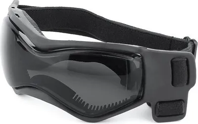 Produktbild von Augenschutzbrille für Hunde, Hundesonnenbrille, einfach aufzusetzen, stylische Brille für kleine/mittelgroße Hunde, S, Schwarz
