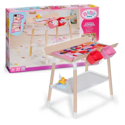 Produktbild von BABY born Wickeltisch mit Ablage & Zubehör für 36 & 43 cm Puppen