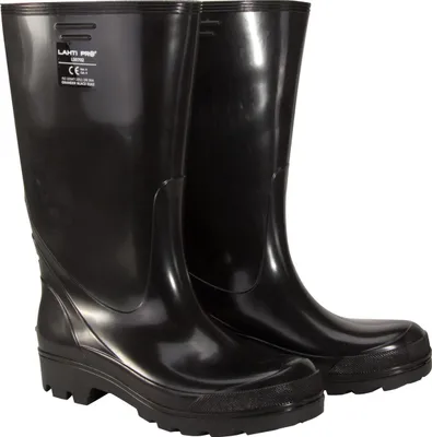 Produktbild von Herren Gummistiefel, Schwarz, Hoch, Pvc, Ob Sra, "47", Ce, Lahti