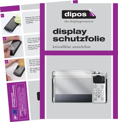 Produktbild von 6x Schutzfolie für Fujifilm X-A10 klar Displayschutzfolie Folie Display Schutz dipos