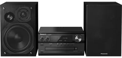 Produktbild von Panasonic SC-PMX84, Home-Audio-Minisystem, Schwarz, 120 W, 3-Wege, 10%, 24-bit/192kHz