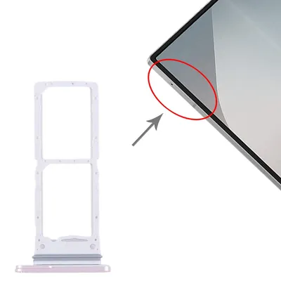 Obrázek produktu pro Náhradní díl pro Samsung Galaxy Z Fold6 SM-F956B – držák pro dvě SIM karty, růžový