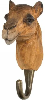 Immagine prodotto di Gancio decorativo a forma di cammello per il giardino naturalistico, modello "DecoHook"