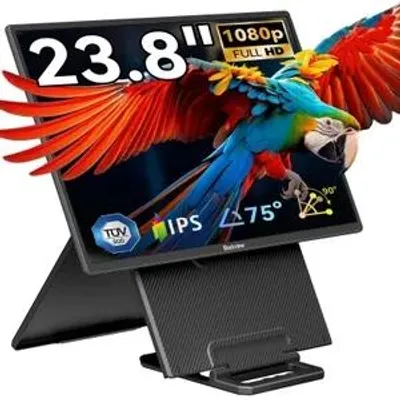 Produktbild von Blackview Screen Extension (32.8 mm), Ultra Thin 23,8 Inch FHD IPS Eye Care Portable Monitor, Suitable for Laptop/PC/Mac/PS3/4/5/Xbox/Switch