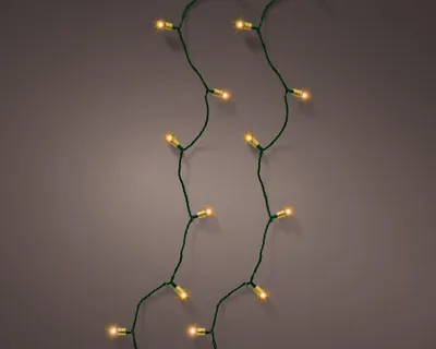 Produktbild von LED Vintage String mit Glitzereffekt - 490 cm - 50 LEDs