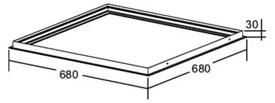 Produktbild von Brumberg 81032055, Weiß