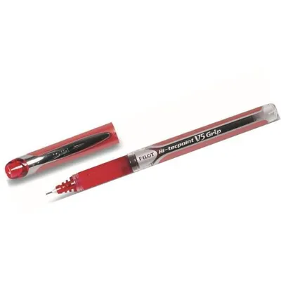 Produktbild von Pilot Hi-tecpoint V5 Grip, red, Rot