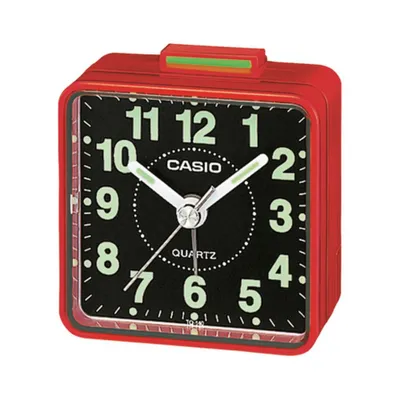 Produktbild von Casio Reisewecker analog Wake up Timer TQ-140-4EF rot