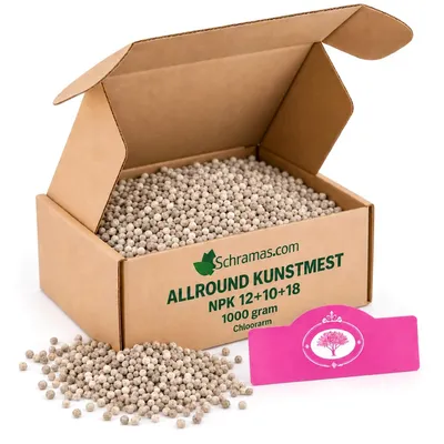 Produktbild von Universaldünger NPK 12+10+18 – chlorarm, für Rasen und Garten, 1 kg