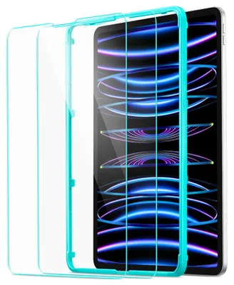Produktbild von ESR Tempered Glass 9H (2 Stück) – gehärtete Gläser für iPad Air 4/5 (2020/2022) / iPad Pro 11 (2018/2020/2021/2022) – transparent