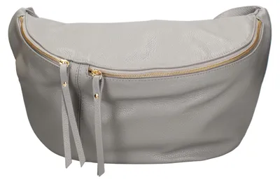 Image de Sac à main pour femmes Lux Dames, en cuir véritable blanc, avec bandoulière réglable, fabriqué en Italie